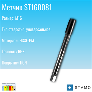 {{photo.Alt || photo.Description || 'Метчик STAMO M16 ST160081'}}