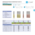 Комплект ручных метчиков STAMO M10 ST100955 ST100955