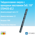 Сверло STAMO STD4420 d2,2 STD4420 d2,2